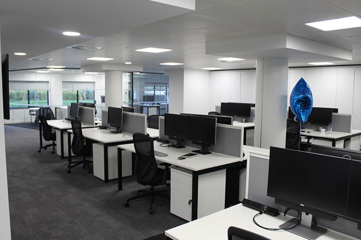 Jenkinsons projectrs Krones Open Plan Office