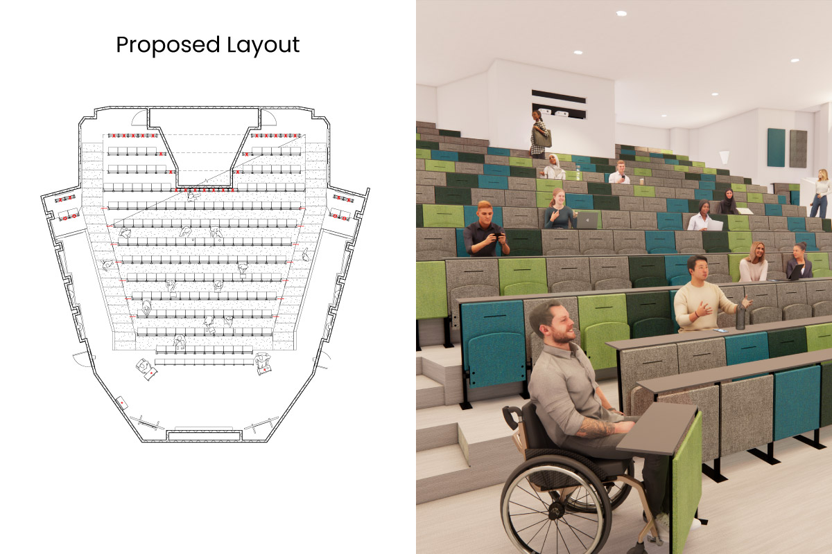 University of Cumbria - Hugh Pollard Lecture Theatre