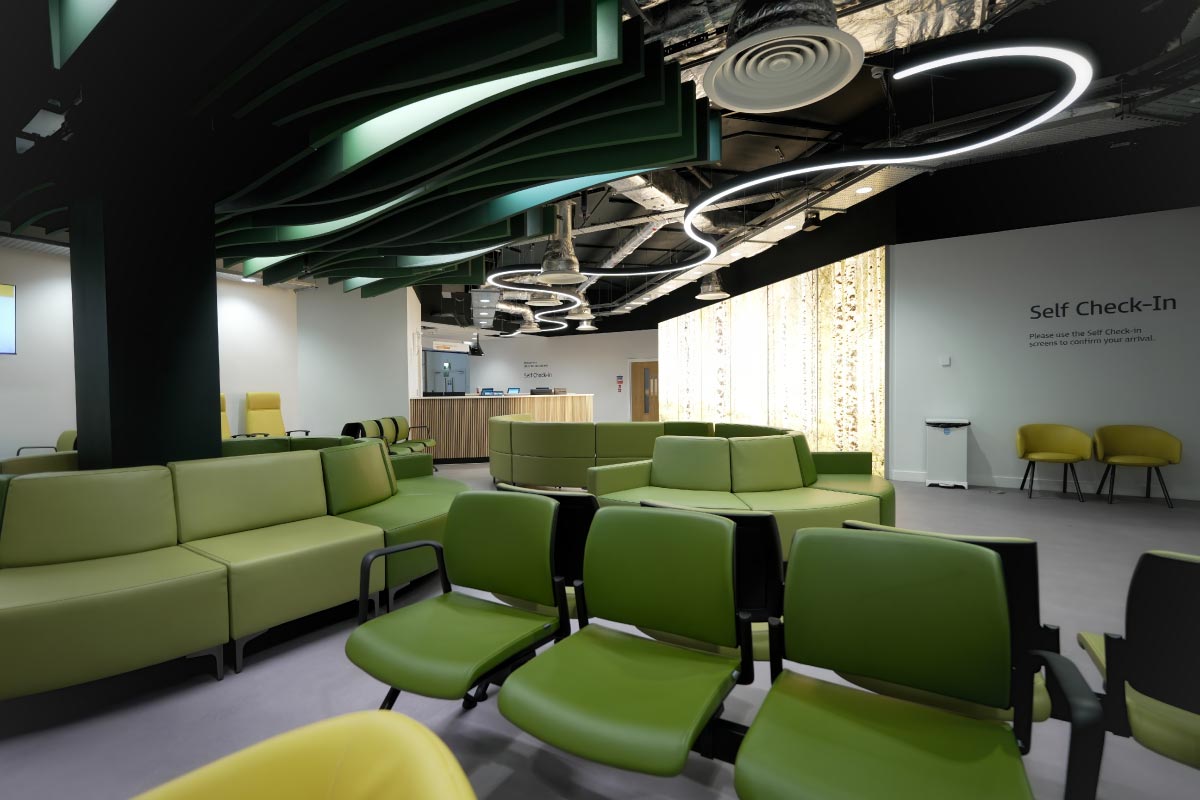 The Health on the High Street Project Main Reception Area